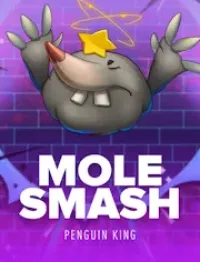 mole smash game logo